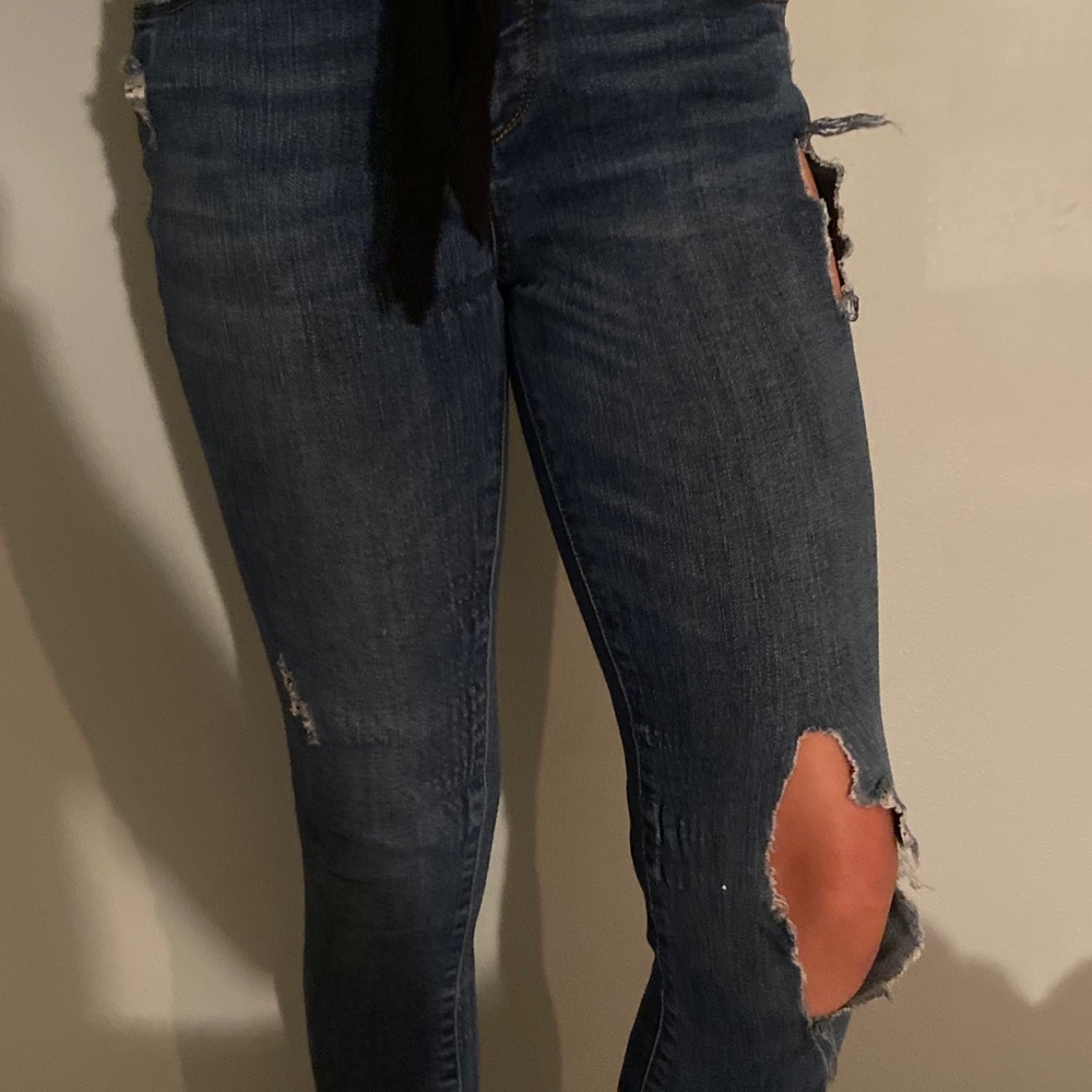 Girls Ripped Jeans
